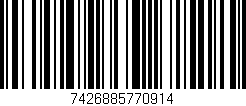 Código de barras (EAN, GTIN, SKU, ISBN): '7426885770914'