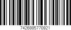 Código de barras (EAN, GTIN, SKU, ISBN): '7426885770921'