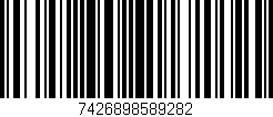 Código de barras (EAN, GTIN, SKU, ISBN): '7426898589282'