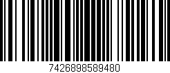 Código de barras (EAN, GTIN, SKU, ISBN): '7426898589480'