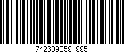 Código de barras (EAN, GTIN, SKU, ISBN): '7426898591995'