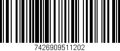 Código de barras (EAN, GTIN, SKU, ISBN): '7426909511202'