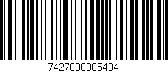 Código de barras (EAN, GTIN, SKU, ISBN): '7427088305484'