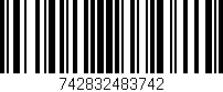 Código de barras (EAN, GTIN, SKU, ISBN): '742832483742'