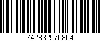 Código de barras (EAN, GTIN, SKU, ISBN): '742832576864'