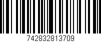 Código de barras (EAN, GTIN, SKU, ISBN): '742832813709'