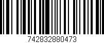 Código de barras (EAN, GTIN, SKU, ISBN): '742832880473'