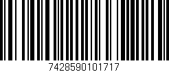Código de barras (EAN, GTIN, SKU, ISBN): '7428590101717'
