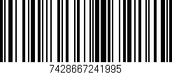 Código de barras (EAN, GTIN, SKU, ISBN): '7428667241995'