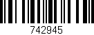 Código de barras (EAN, GTIN, SKU, ISBN): '742945'
