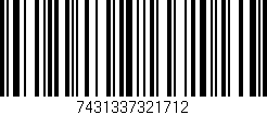 Código de barras (EAN, GTIN, SKU, ISBN): '7431337321712'