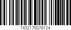 Código de barras (EAN, GTIN, SKU, ISBN): '7432175079124'