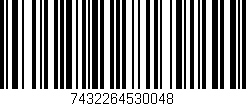 Código de barras (EAN, GTIN, SKU, ISBN): '7432264530048'