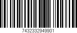 Código de barras (EAN, GTIN, SKU, ISBN): '7432332949901'