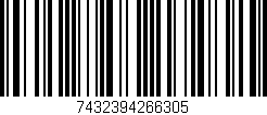 Código de barras (EAN, GTIN, SKU, ISBN): '7432394266305'