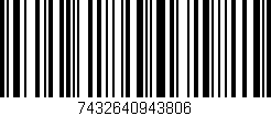 Código de barras (EAN, GTIN, SKU, ISBN): '7432640943806'