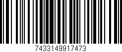 Código de barras (EAN, GTIN, SKU, ISBN): '7433149917473'