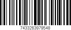 Código de barras (EAN, GTIN, SKU, ISBN): '7433263979548'