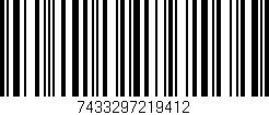 Código de barras (EAN, GTIN, SKU, ISBN): '7433297219412'