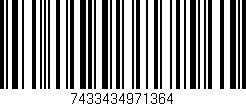 Código de barras (EAN, GTIN, SKU, ISBN): '7433434971364'