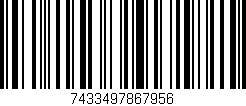 Código de barras (EAN, GTIN, SKU, ISBN): '7433497867956'
