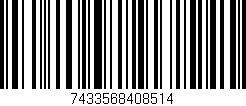 Código de barras (EAN, GTIN, SKU, ISBN): '7433568408514'