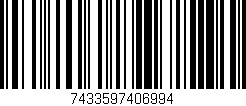Código de barras (EAN, GTIN, SKU, ISBN): '7433597406994'