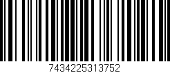Código de barras (EAN, GTIN, SKU, ISBN): '7434225313752'