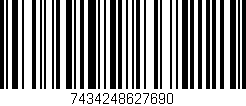 Código de barras (EAN, GTIN, SKU, ISBN): '7434248627690'
