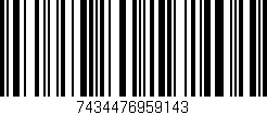 Código de barras (EAN, GTIN, SKU, ISBN): '7434476959143'