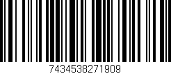 Código de barras (EAN, GTIN, SKU, ISBN): '7434538271909'