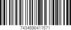 Código de barras (EAN, GTIN, SKU, ISBN): '7434690411571'