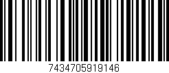 Código de barras (EAN, GTIN, SKU, ISBN): '7434705919146'