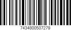 Código de barras (EAN, GTIN, SKU, ISBN): '7434800507279'
