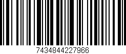 Código de barras (EAN, GTIN, SKU, ISBN): '7434844227966'