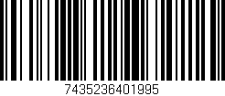 Código de barras (EAN, GTIN, SKU, ISBN): '7435236401995'