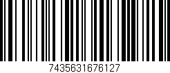 Código de barras (EAN, GTIN, SKU, ISBN): '7435631676127'