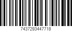 Código de barras (EAN, GTIN, SKU, ISBN): '7437293447718'