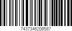 Código de barras (EAN, GTIN, SKU, ISBN): '7437346208587'