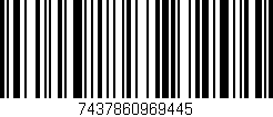 Código de barras (EAN, GTIN, SKU, ISBN): '7437860969445'