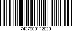 Código de barras (EAN, GTIN, SKU, ISBN): '7437983172029'