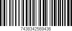 Código de barras (EAN, GTIN, SKU, ISBN): '7438342569436'