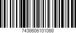 Código de barras (EAN, GTIN, SKU, ISBN): '7438606101068'