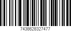 Código de barras (EAN, GTIN, SKU, ISBN): '7438628327477'