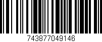 Código de barras (EAN, GTIN, SKU, ISBN): '743877049146'