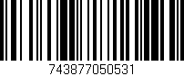 Código de barras (EAN, GTIN, SKU, ISBN): '743877050531'