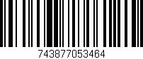 Código de barras (EAN, GTIN, SKU, ISBN): '743877053464'