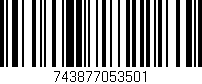 Código de barras (EAN, GTIN, SKU, ISBN): '743877053501'