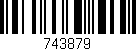 Código de barras (EAN, GTIN, SKU, ISBN): '743879'