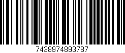 Código de barras (EAN, GTIN, SKU, ISBN): '7438974893787'